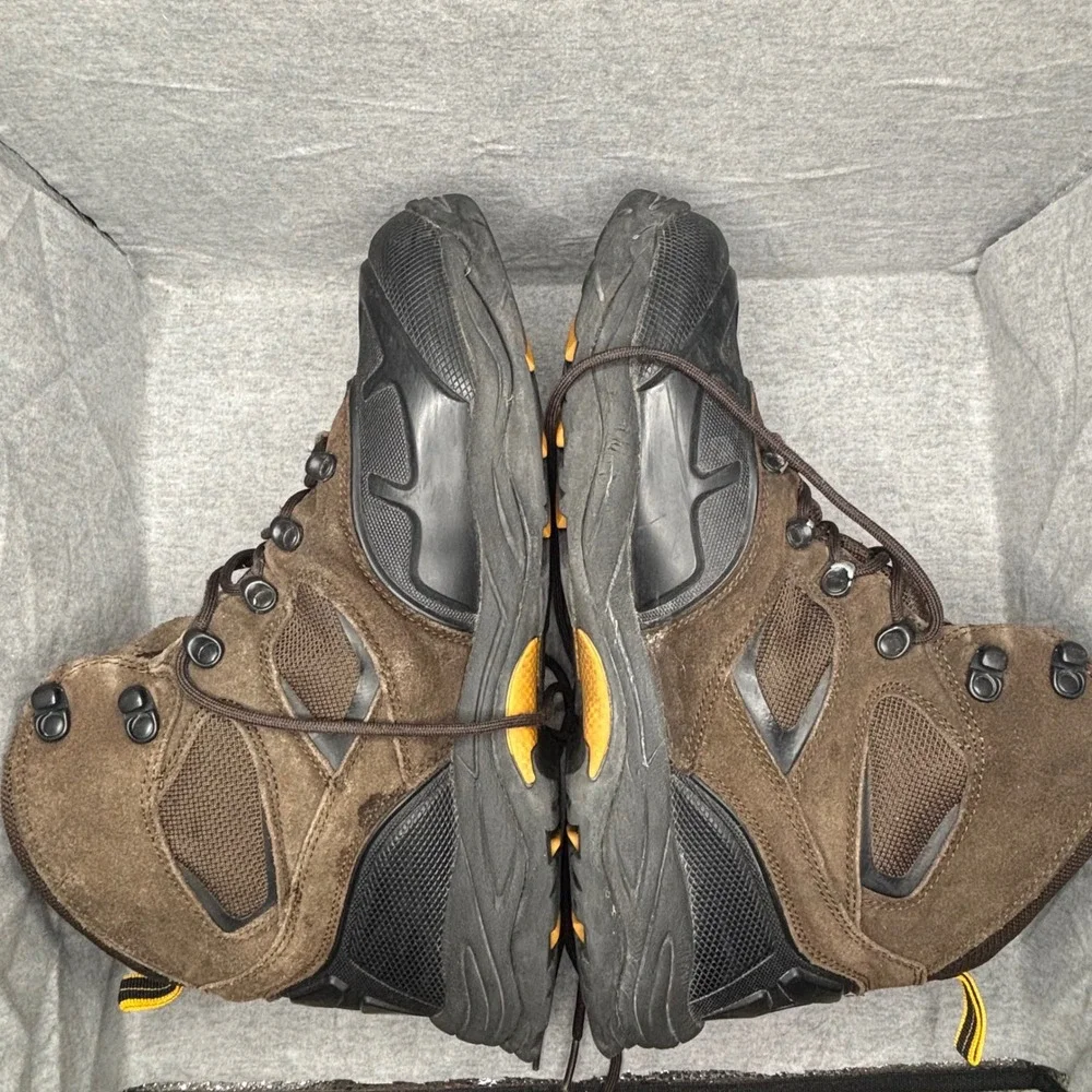 Lake & Trail Mens 12 Waterproof Thinsulate Leather Hiking hunt Boots Brown Black